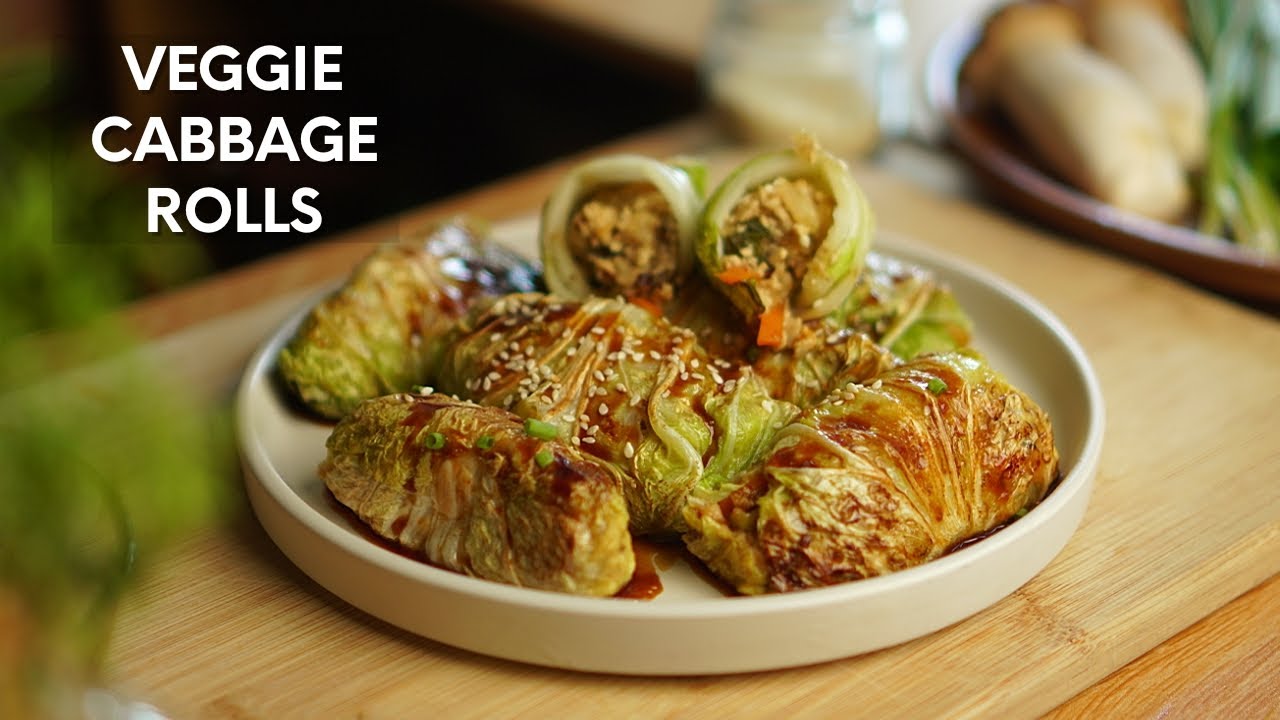 How to cook Veggie Cabbage Rolls | Cabbage Rolls Recipe