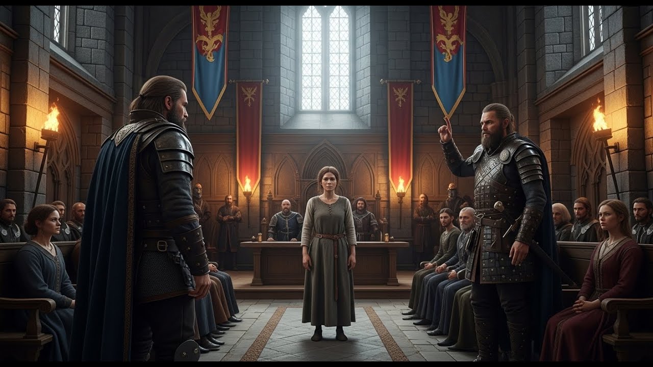 “She Was Accused Before the Court — Until the Alpha King Said, ‘I Was There. She Tells the Truth.’”