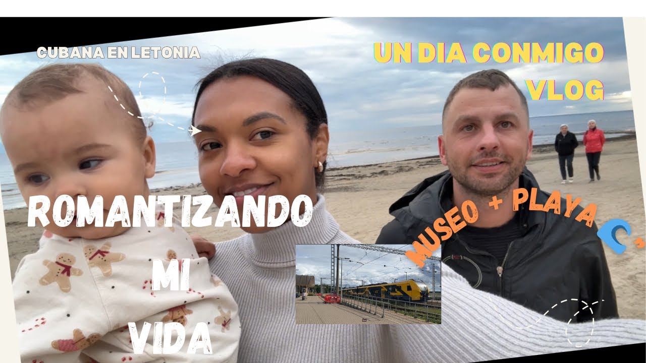 Mis dias en Letonia 🇱🇻 | Mi Primer Vlog , tarde en la playa con mi Letón🌊”#vlog #letonia #cubanas 