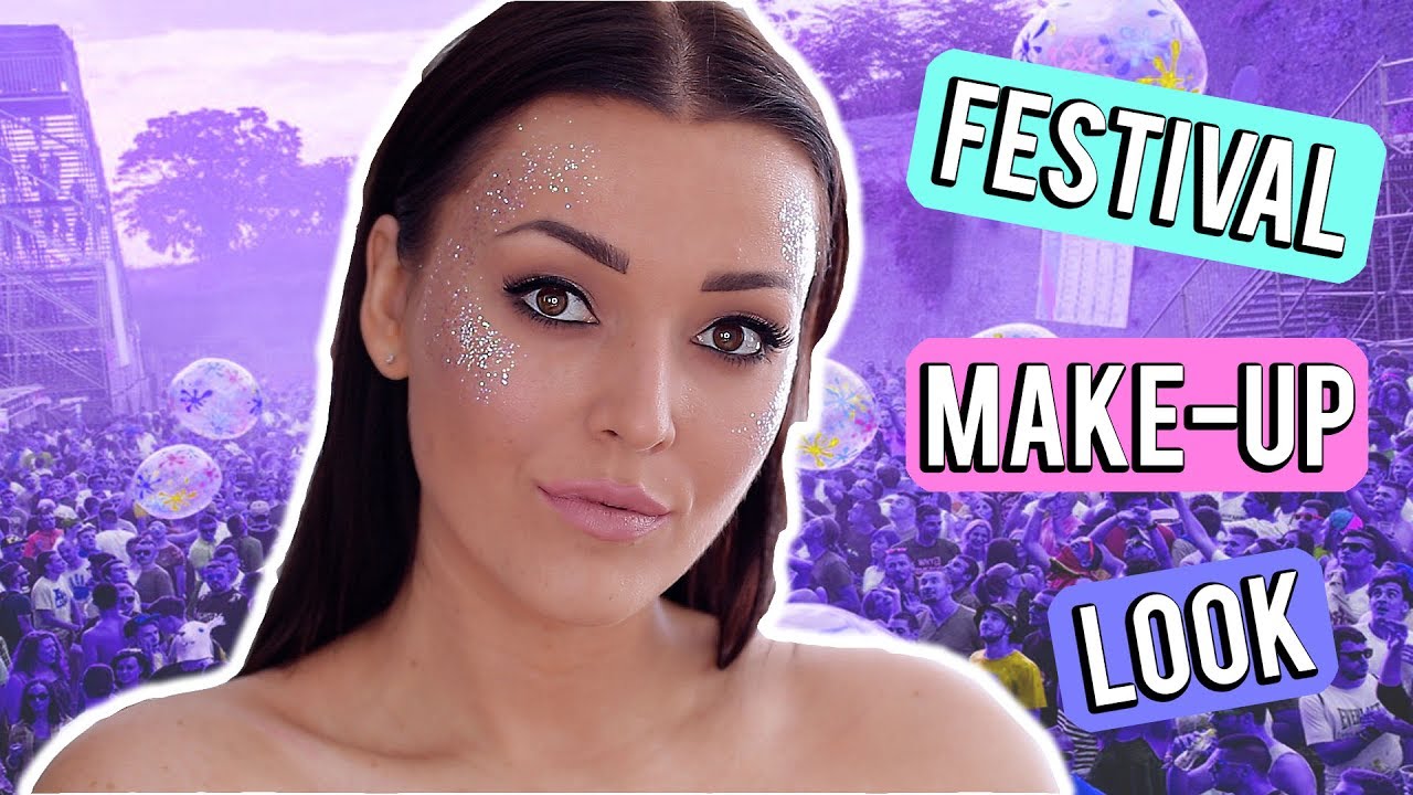 Festival make-up look ❤ tutorial | Beautygloss