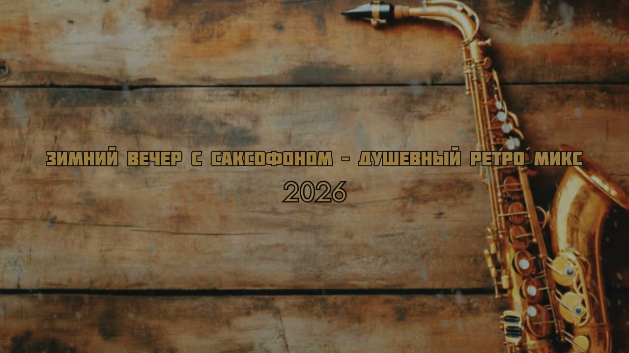 Зимний вечер с саксофоном: Февральский снег — Душевный ретро микс (Выпуск №1)