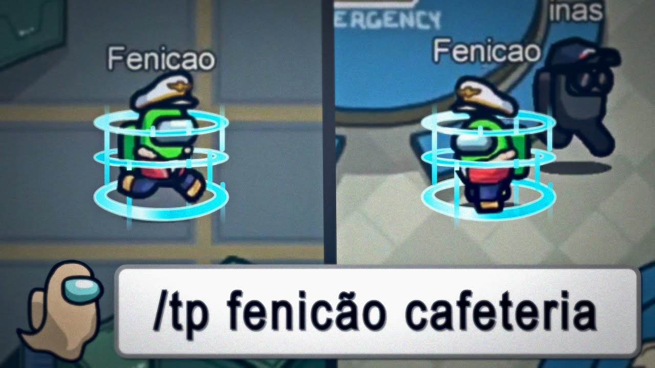Among Us mas os FANTASMAS podem TELEPORTAR os VIVOS...