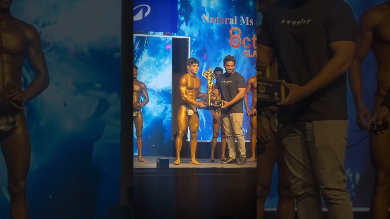 &ldquo;Finally conquered the Mr. Kerala title🏆📈&rdquo;#naturalbodybuilding#bodybuilding #mrkerala #youtubeshorts