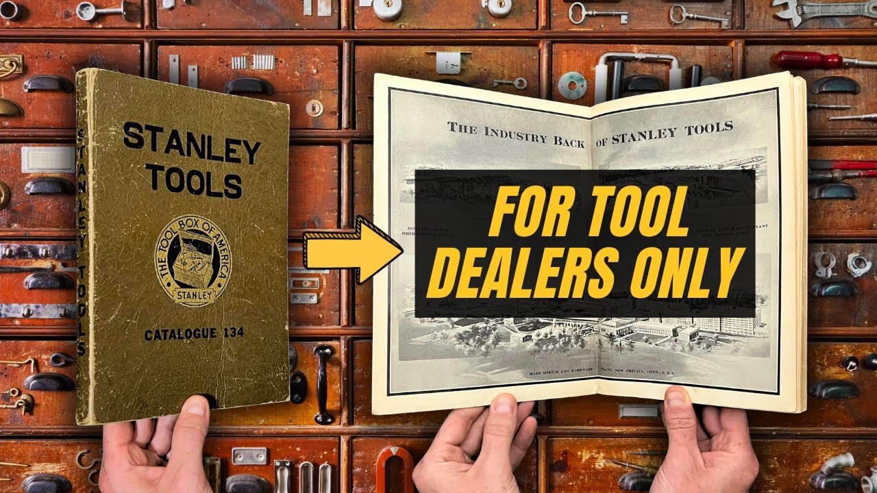 The Stanley Tool Catalog Most People Have Never Seen (1934)
