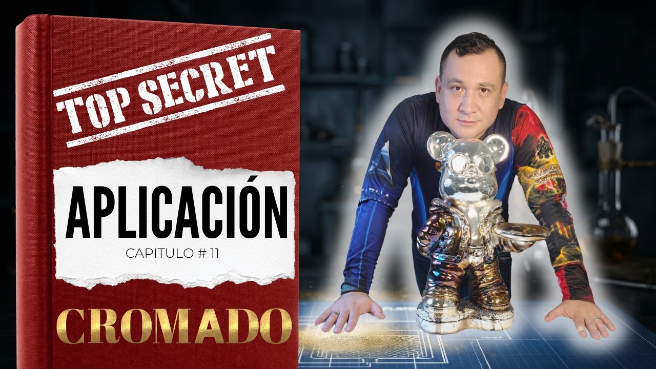 Curso de CROMADO AL AGUA: Cómo prepararlo y aplicarlo (Paso a Paso Completo)