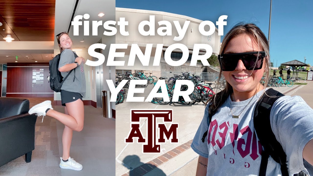 FIRST DAY OF SCHOOL VLOG 2021 | Senior at Texas A&M University