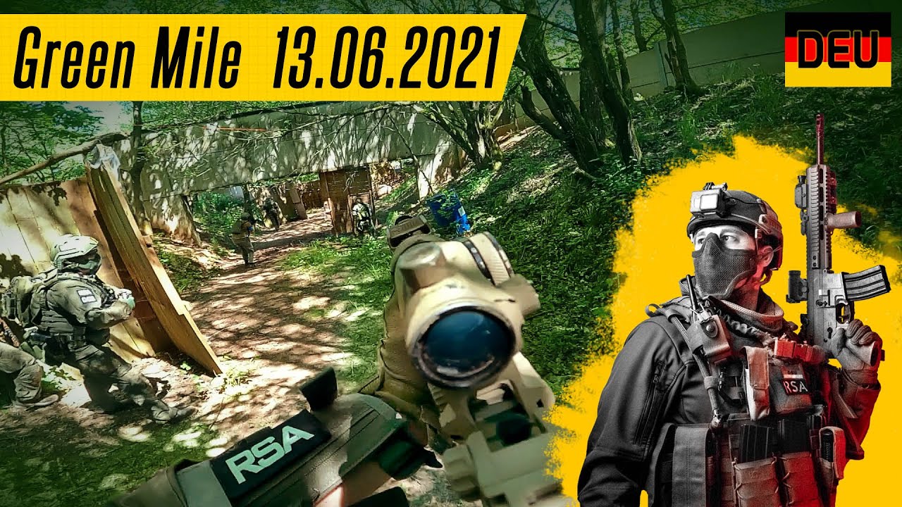 Taktisches Airsoft Teamplay | Green Mile Wittlich 13.06.2021 [FullHD 60fps]