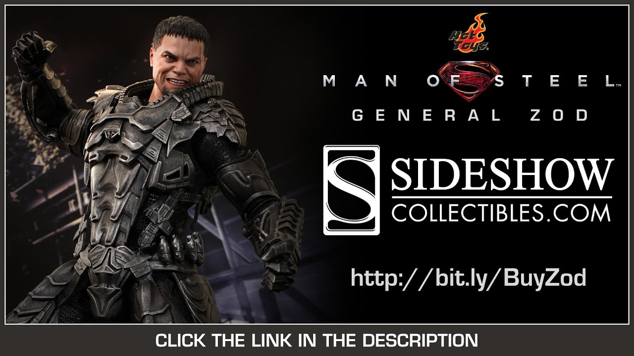 Man Of Steel Hot Toys General Zod Review Movie Masterpiece 1/6 Scale Collectible Figure Review