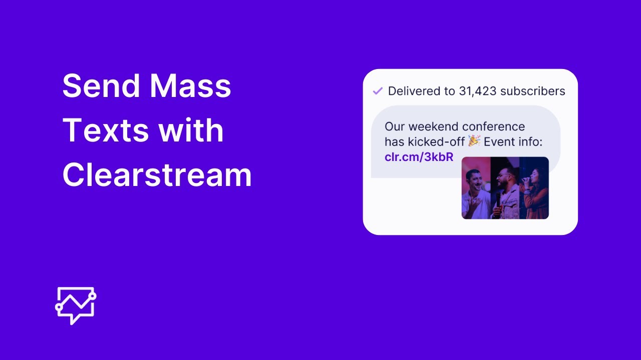 Send Mass Texts from Clearstream