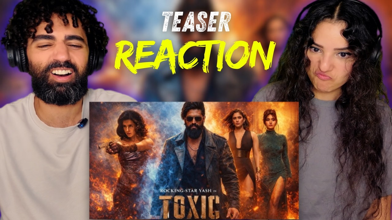 We react to Toxic Teaser | Rocking Star Yash (REACTION)