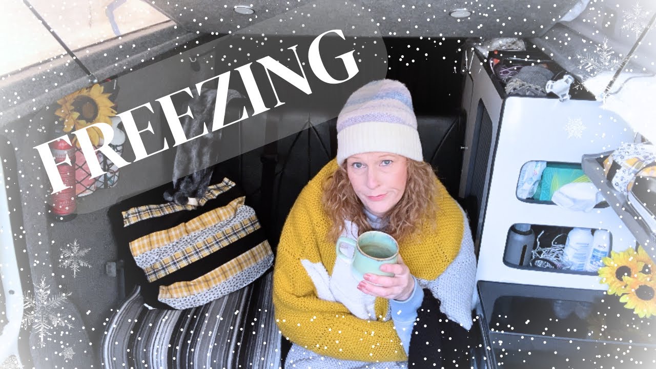 WINTER VANLIFE | HOW TO STAY WARM IN A CAMPERVAN @vanlife goodies