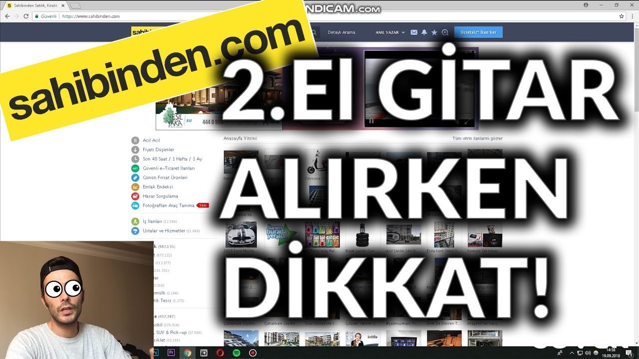 2. El Gitar alırken dikkat edilmesi gerekenler? (Sahibinden.com ilanları)