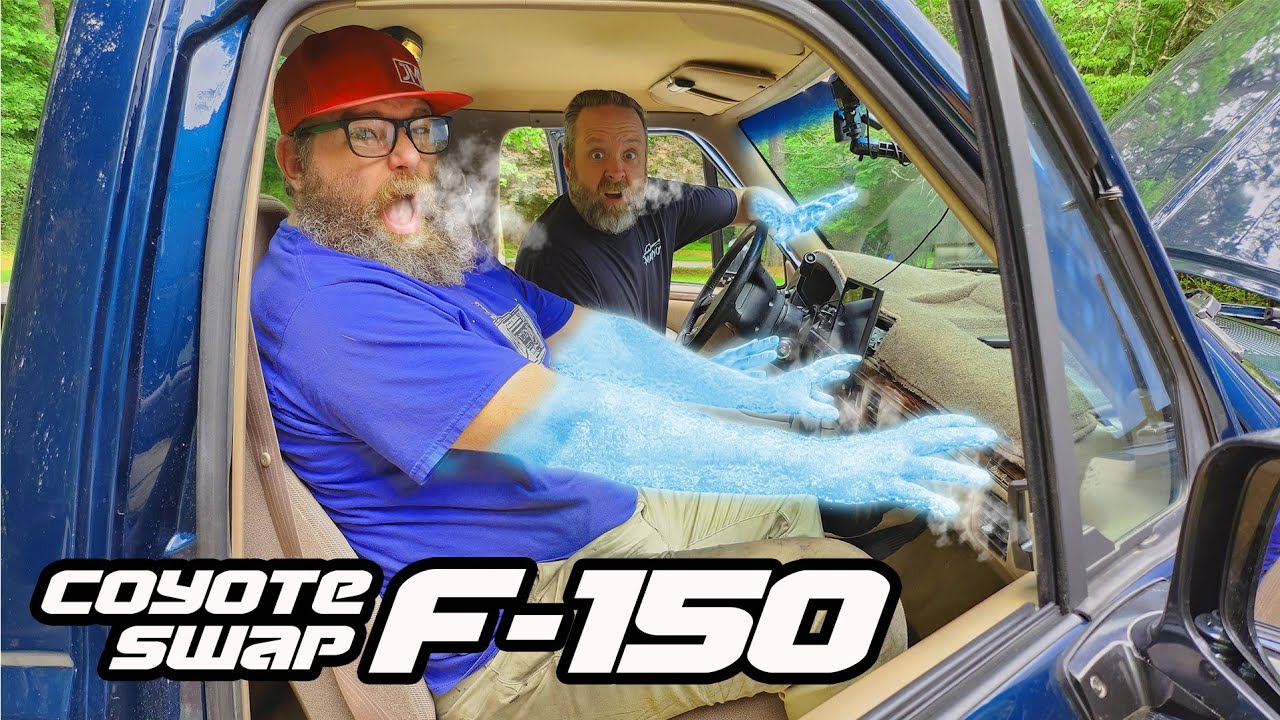 Ice Cold A/C in our Coyote Swapped F150. Is it Possible?