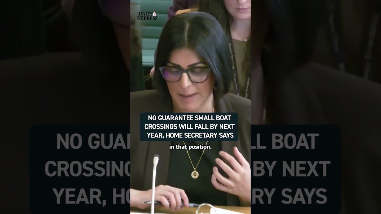 Shabana Mahmood admits she can&rsquo;t promise a drop despite boasting of her efforts to stop the boats 🤔