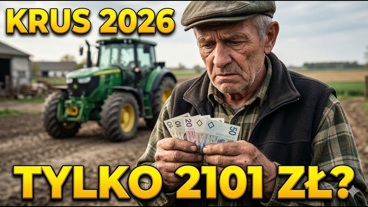 KRUS 2026: Tylko 2101 zł? 🚜 Rolnicy uciekają z KRUS! Co z Twoją emeryturą?