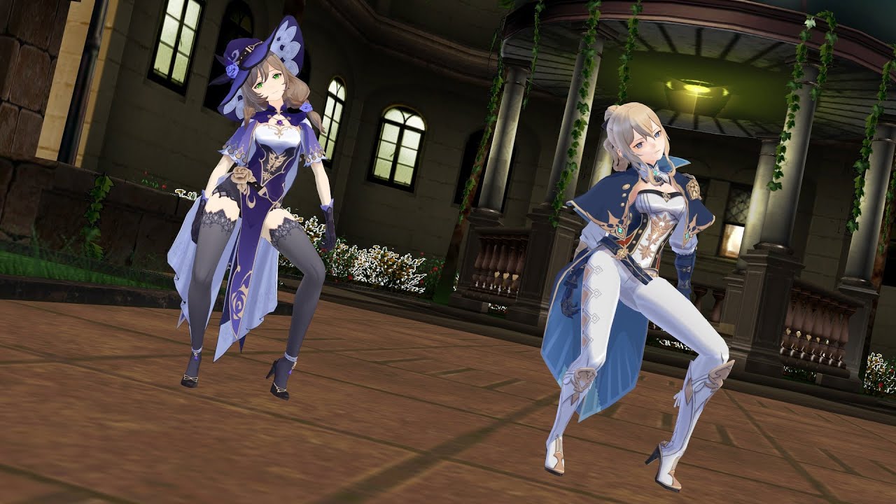 【Genshin Impact MMD】Chocolate Cream - Jean & Lisa