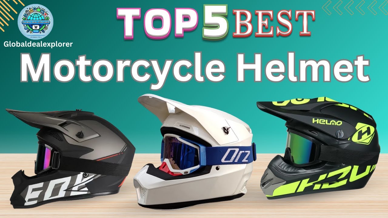 TOP 5 Best Motorcycle Helmets 2026 Ultimate Safety & Style #BikeSafety