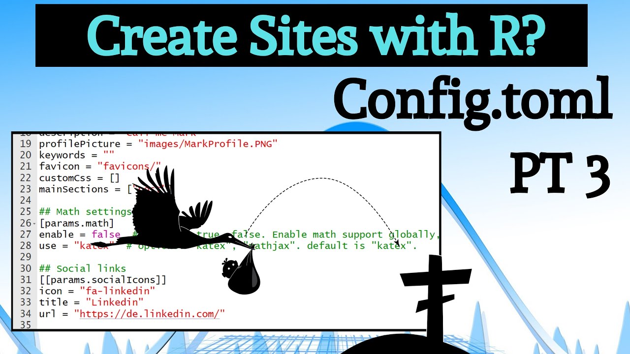 Hugo Blogdown Tutorial with R RStudio Customize Menus Layouts
