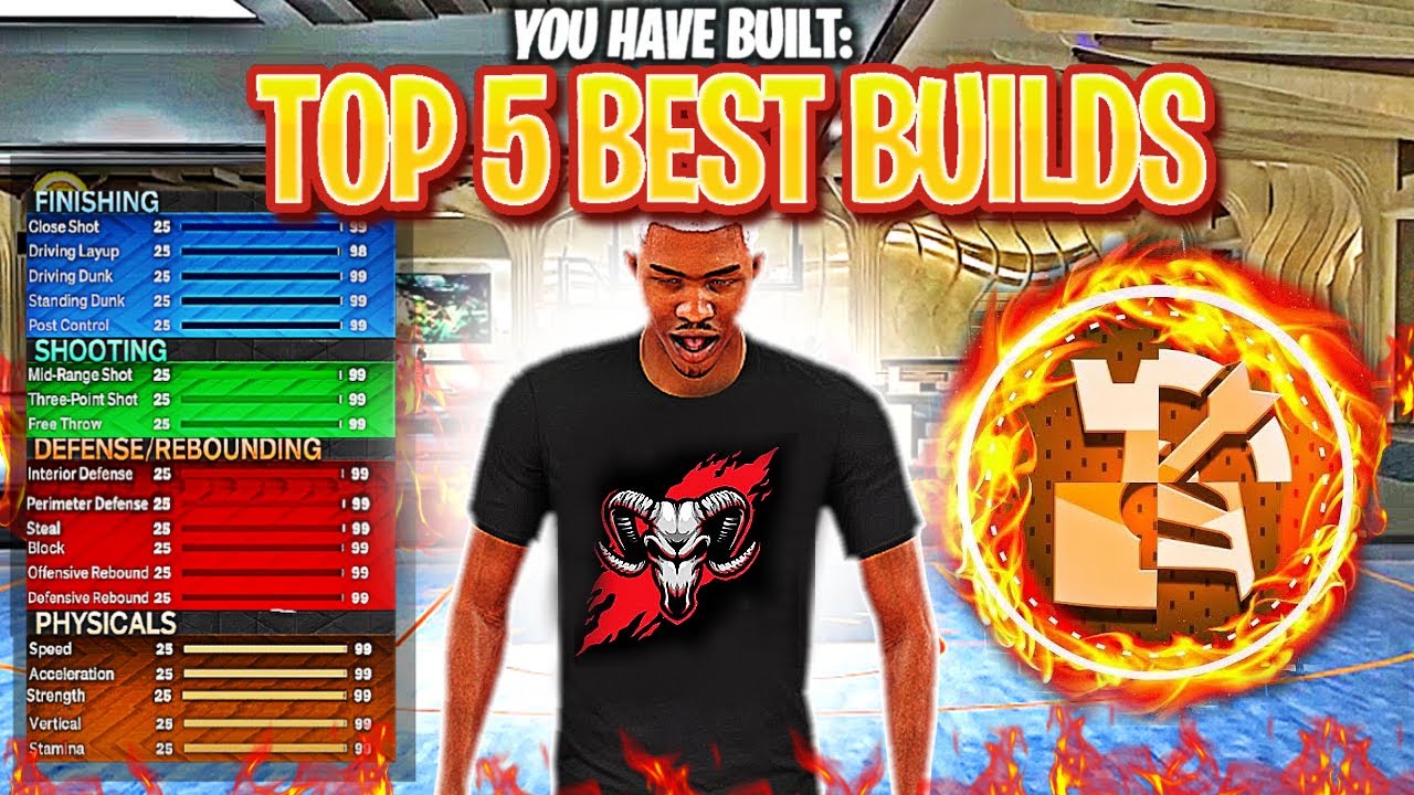 TOP 5 BEST BUILDS ON NBA 2K23 CURRENT GEN! THE MOST OVERPOWERED BUILDS ON NBA 2K23!