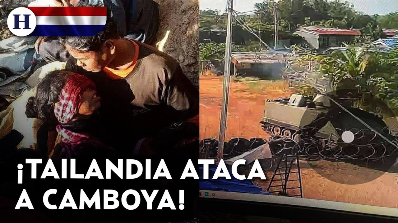 &iexcl;Tensi&oacute;n en Asia! Bombardeos ponen en riesgo la paz entre Tailandia y Camboya &iquest;se desatar&aacute; guerra?