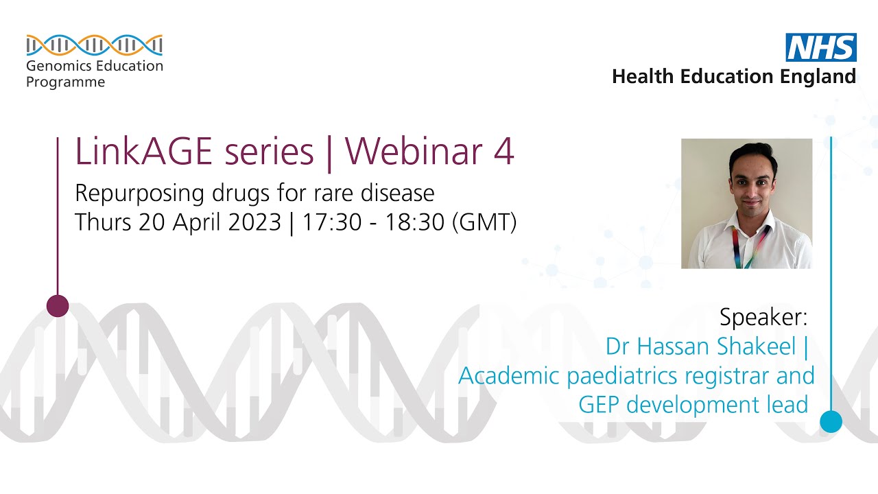 Repurposing drugs for rare disease (a LinkAGE webinar)
