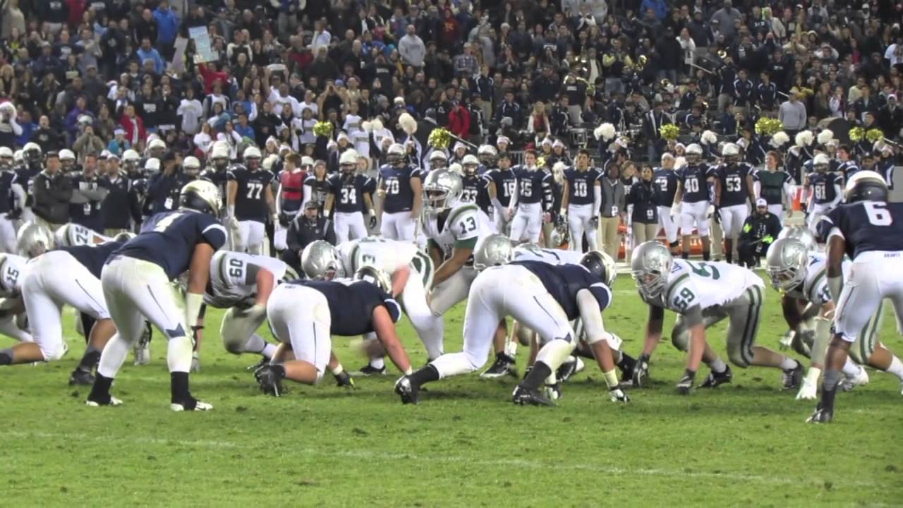 CIF Football: St. John Bosco vs. De La Salle, CIF State Championship 2013