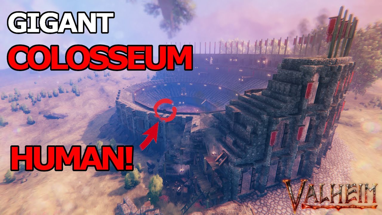 Valheim - Biggest Colosseum Ever