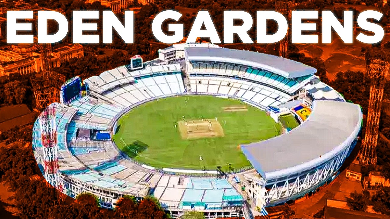 Inside The MONUMENTAL Eden Gardens 🇮🇳