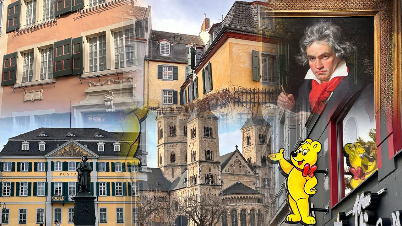 Bonn.Родина Бетховена и знаменитых мишек HARIBO.Интересные места города.