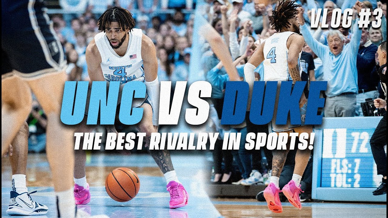 UNC vs Duke Full Day In The Life | RJ DAVIS VLOG #3