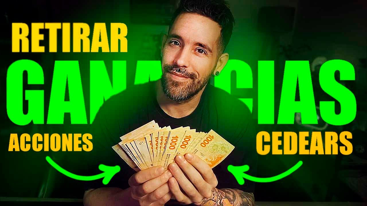 COMO RETIRAR GANANCIAS de ACCIONES y CEDEARS| IOL INVERTIR ONLINE 2024