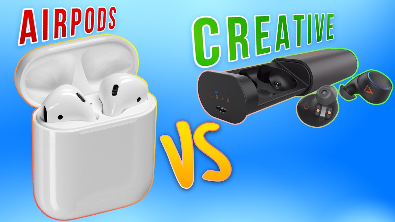 Creative Outlier Air vs AirPods - Test słuchawek TWS