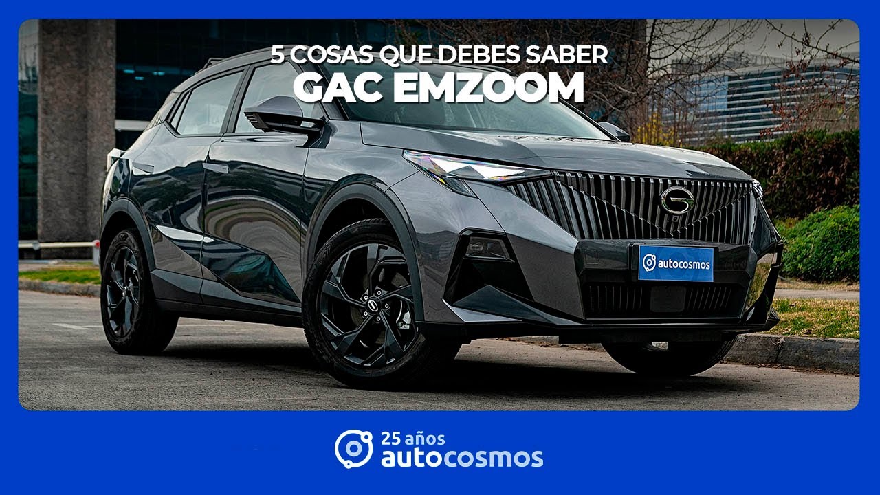 Cinco cosas que debes saber del GAC EMZOOM