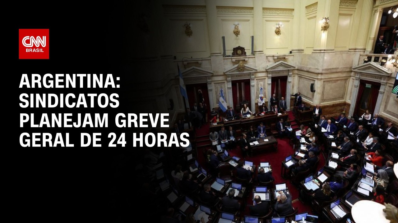 Argentina discute reforma trabalhista e sindicatos preparam protestos | CNN 360°