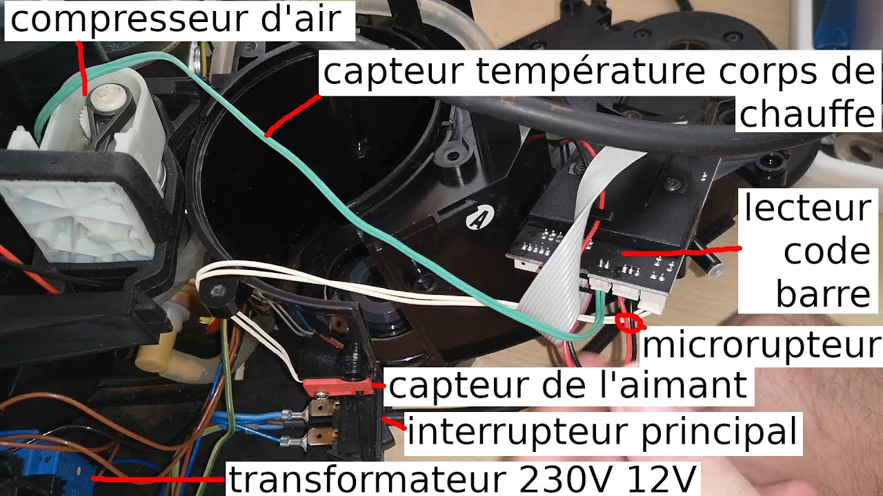 Comment fonctionne une cafetière électrique à dosettes ? (RétroIngénierie)