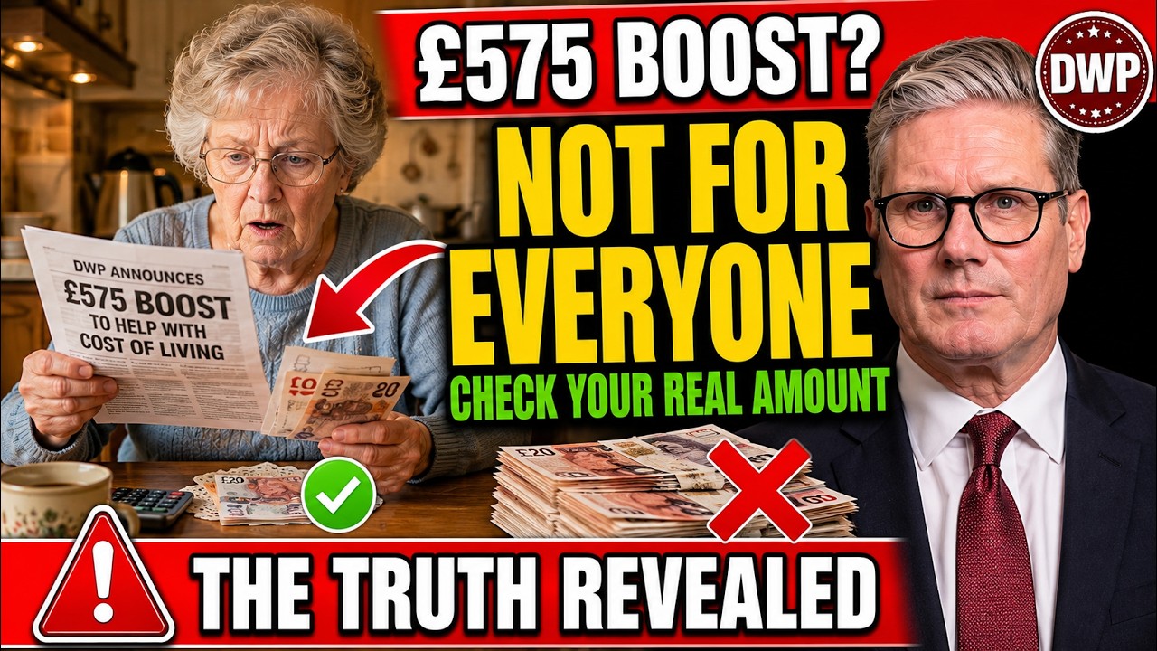 🚨 DWP Says &pound;575 State Pension Boost &mdash; But Most Pensioners Won't Get It!