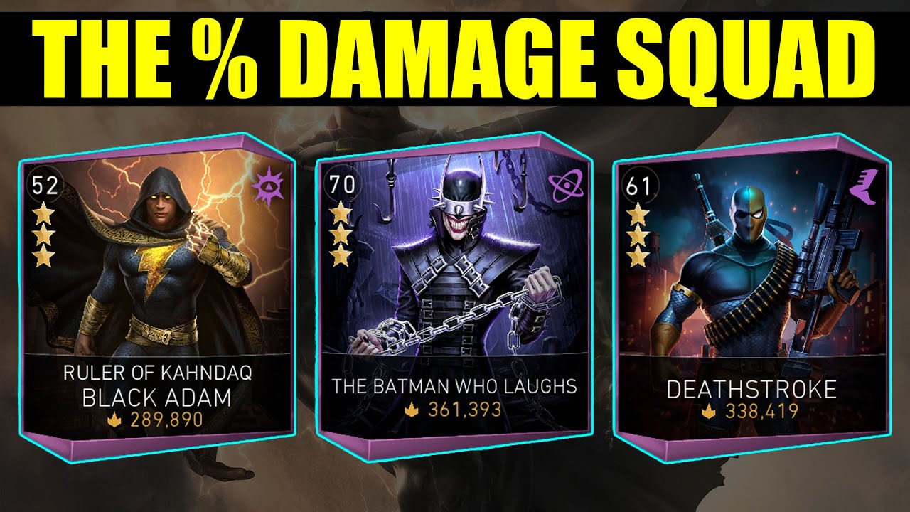 Finally Found Black Adam A Team Injustice 2 Mobile