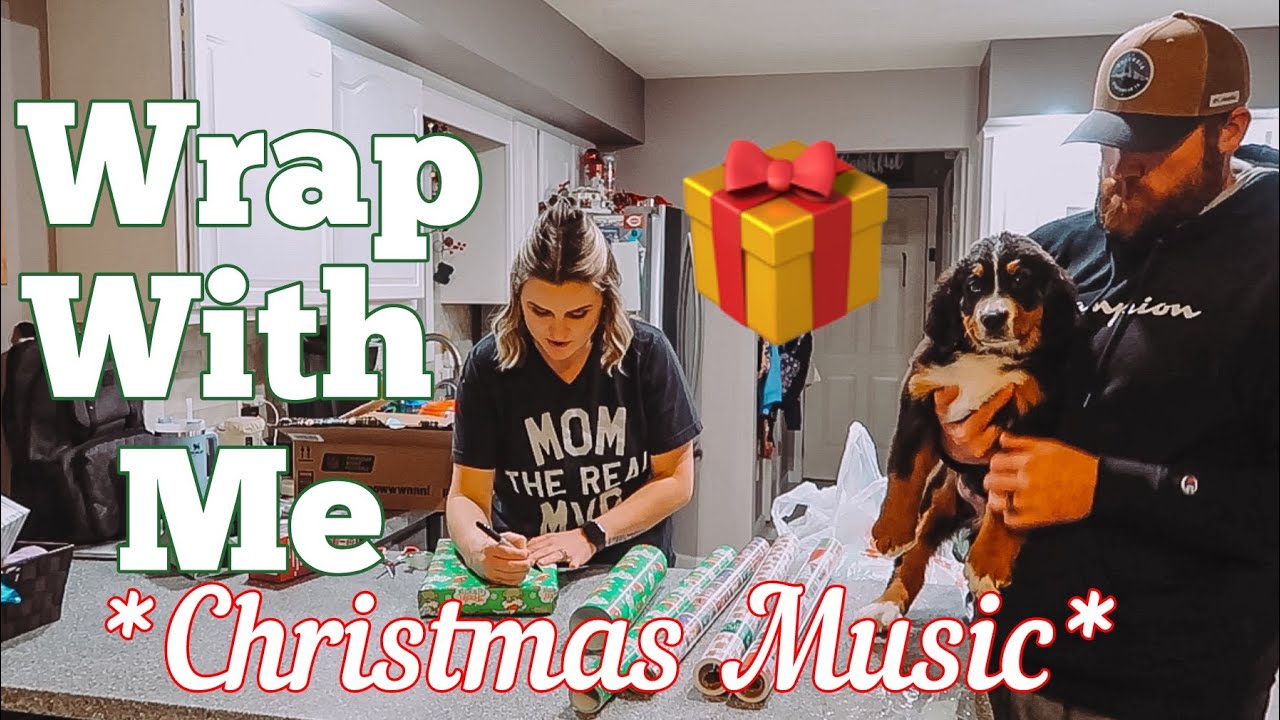 WRAP CHRISTMAS PRESENTS WITH ME | WRAP WITH ME | CHRISTMAS 2024 | MEGA MOM