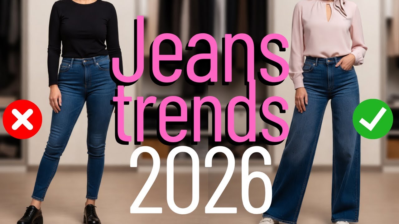 Jeans-Trends 2026: Was angesagt ist und was vorbei ist