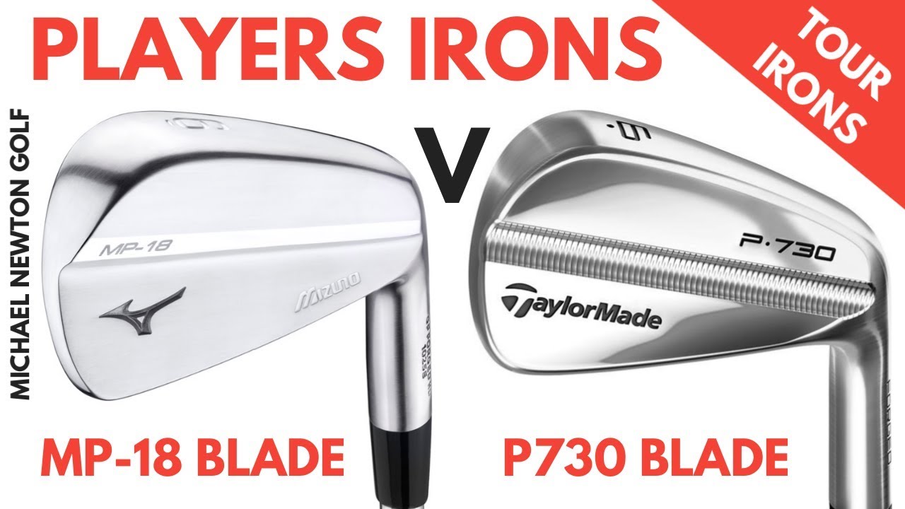Mizuno MP-18 Iron VS TaylorMade P730 Iron - Blade Iron Head To Head