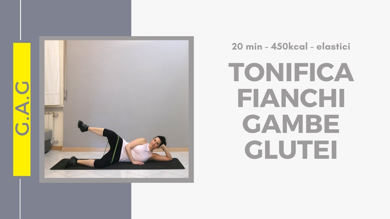20min - Allenamento gag a casa - 450kcal