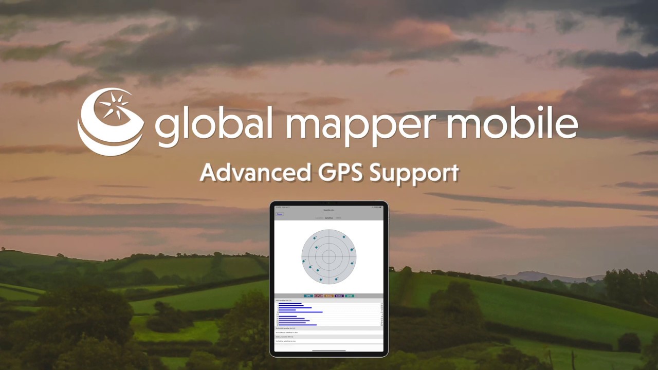 Global Mapper Mobile: Advanced GPS Support