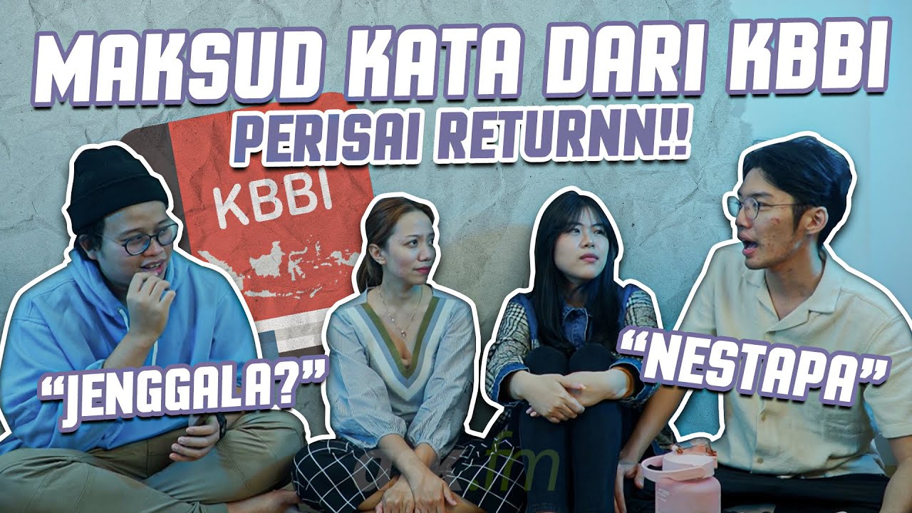 KATA BAHASA INDONESIA INI JARANG ORANG TAU?!! #Perisai