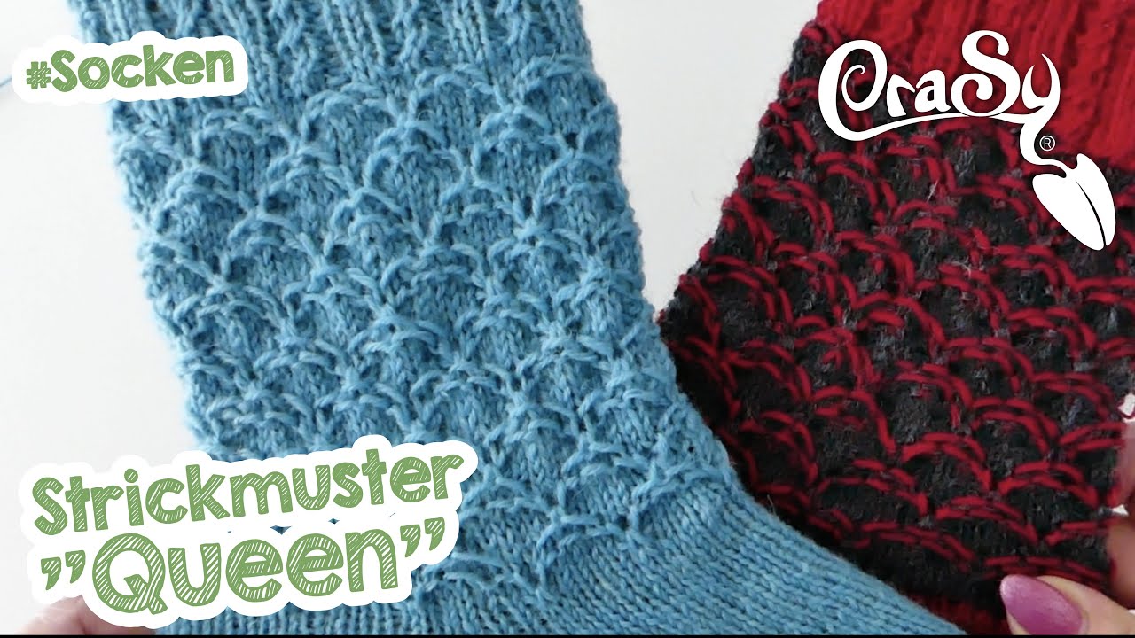 Sockenmuster - Strickmuster Queen