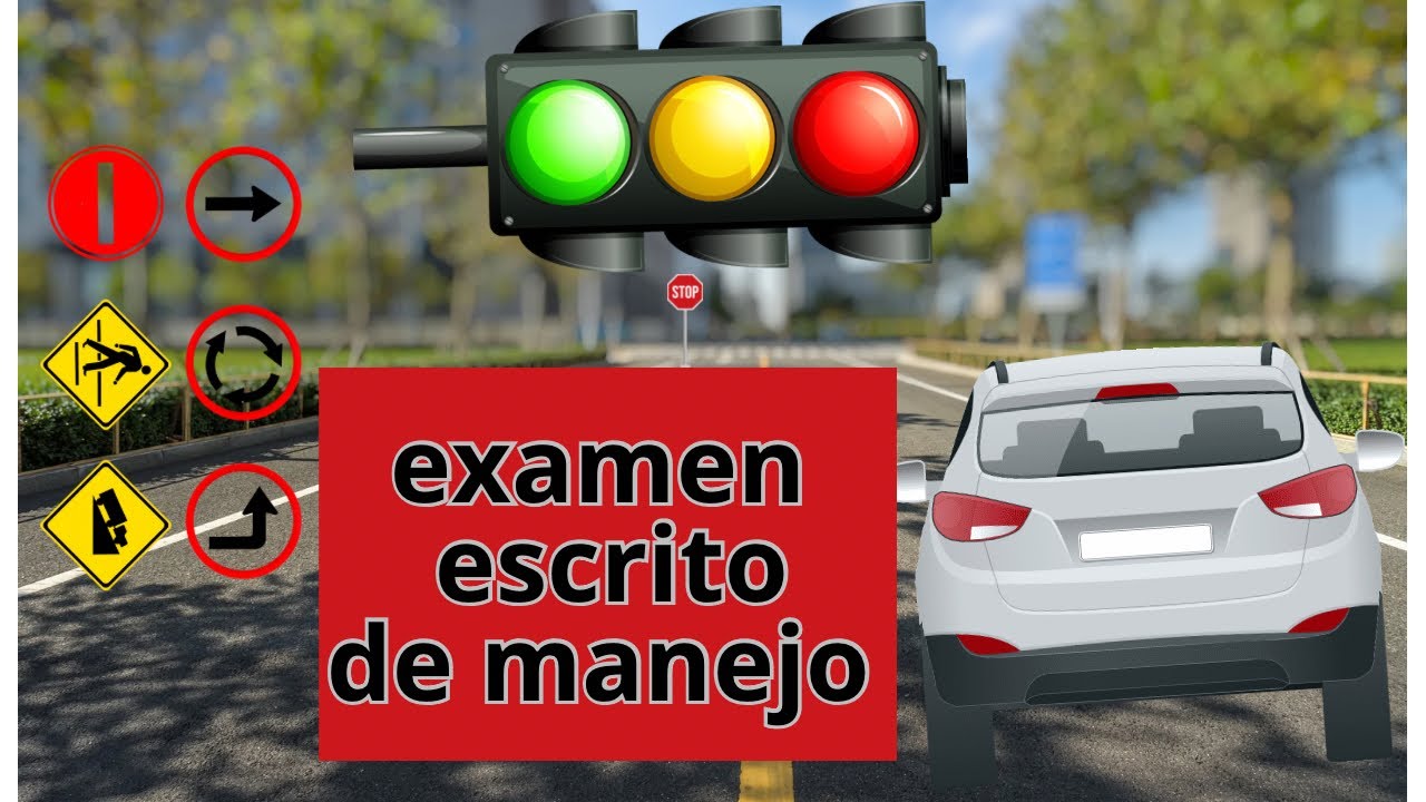 Examen teorico de manejo de el estado New Jersey, perntas y respuestas.