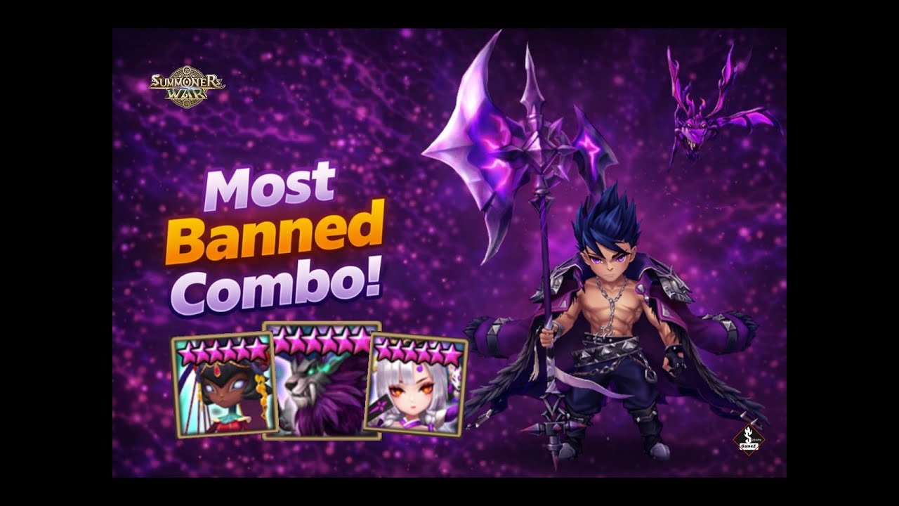 Most Banned Combo?!  #1 😈 | Summoners War RTA