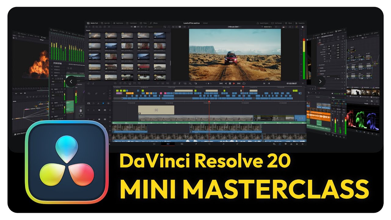 DaVinci Resolve 20 Mini Masterclass | My full workflow | Tips & Tricks | 4K #GoPro