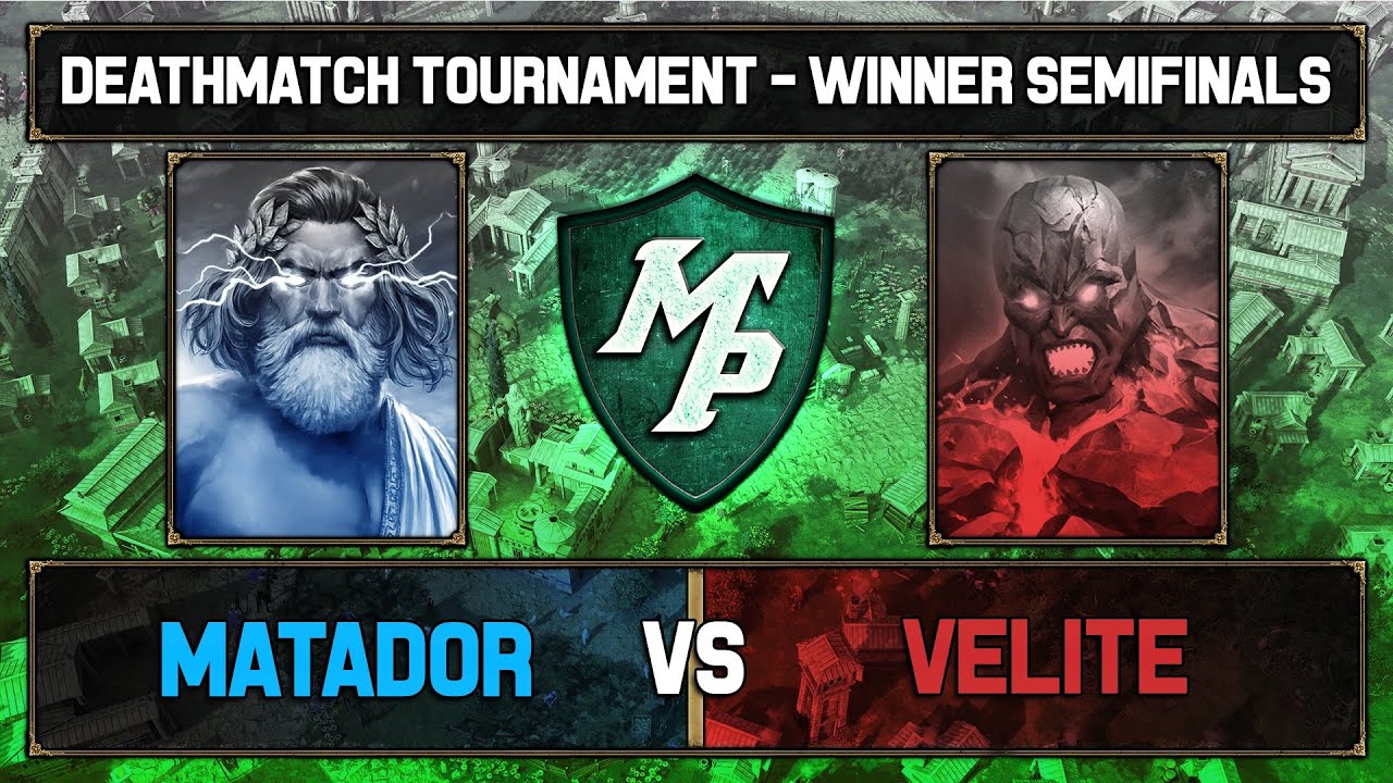 Age of Mythology: Deathmatch Pro League - Winner Semifinals - Matador vs Velite