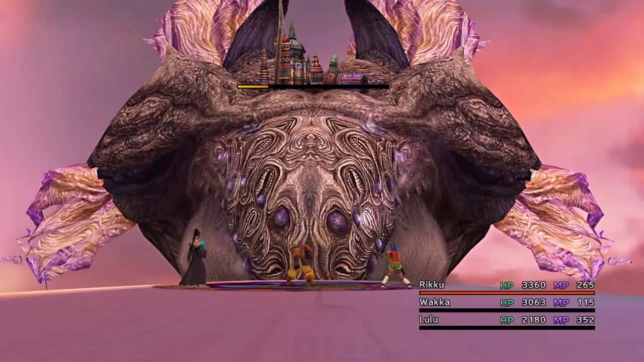 FFX how to beat Sin the fastest way