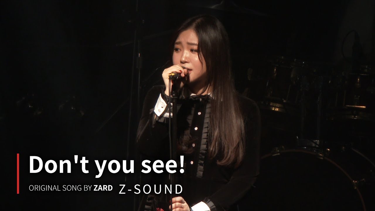 Z-Sound 【 Don't you see! / 드래곤볼 GT 2기 엔딩 】 ZARD cover - 181208 West Bridge Live Hall